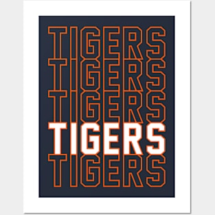 TIGERS Posters and Art